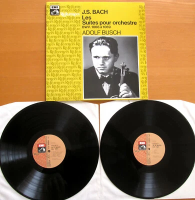 2C151-03960/1 Bach Orchestral Suites BWV 1066 109 Adolf Busch 2LP NEAR MINT EMI - Image 1 of 4