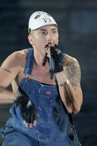 Dickies Eminem Workwear Carpenter Denim Jean Overalls Mens Size XS - Picture 1 of 15