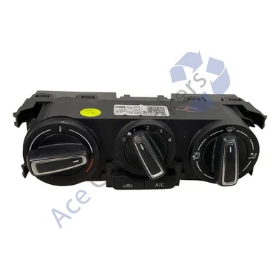 VW Polo 6C 3Dr 14-17 Facelift Climate Control Panel 6C0820045 - Image 1 of 4