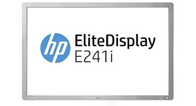 HP EliteDisplay E241i 24 Zoll Monitor IPS WUXGA 1920x1200 DP DVI VGA USB Gut - Bild 1 von 2