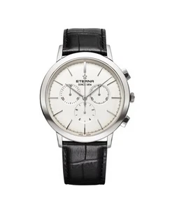 Eterna Eternity Chronograph Quartz 42mm 2760.41.10.1383 RRP £1200 - Picture 1 of 10