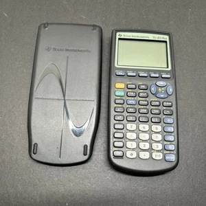 TESTED Texas Instruments TI-83 Plus Graphing Calculator w/ Cover - Picture 1 of 9