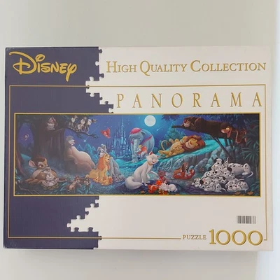 Puzzle Disney Panorama Clementoni High Quality Collection Sweet Night 1000 Pezzi - Immagine 1 di 4