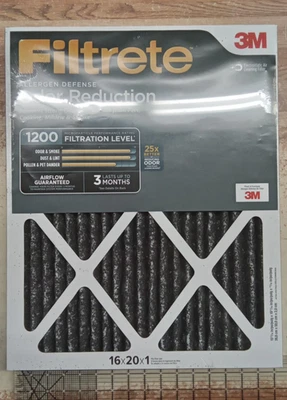 Horno de defensa de alérgenos 3M Filtrete/filtro de aire acondicionado 16x20x1 paquete de 2 reducción de olores Foto 1 de 4
