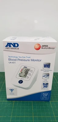 A&D Medical UA-611 Blutdruckmessgerät – Oberarm, Automatisch, Neu & OVP _0,5_5