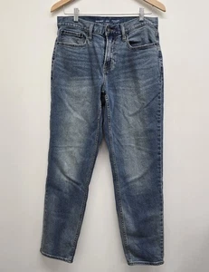 Old Navy Athletic Taper Medium Wash Jeans Sz 31x32 Blue Built In Flex Denim EUC - Picture 1 of 6