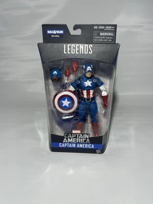 Novo Selado Marvel Legends Series BAF Caveira Vermelha Capitão América Aposentado 2015 Raro - Imagem 1 de 4
