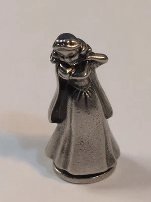 Высокая металлическая фигурка Walt Disney Snow White Monopoly Game Piece Token 1,5 дюйма - Изображение 1 из 4