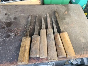 Lote de cinceles de mortaja Job. Varios fabricantes - Imagen 1 de 6