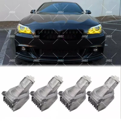 Yellow Angel Eye DRL LED Module For BMW F10 LCI 528i 528iX 535d 535dX 2014-2017 - Image 1 of 4