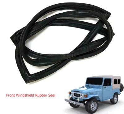 Vedação de borracha para pára-brisa dianteiro para Toyota Land Cruiser FJ40 BJ42 FJ42 1965-1984 - Imagem 1 de 4
