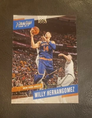 2017-18 Prestige Rain #65 Willy Hernangomez - Image 1 of 2