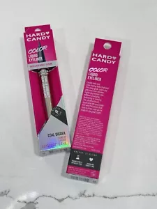 LOT 100 Hard Candy COAL DIGGER Black Gray Stroke Of Gorgeous Liquid Eyeliner NEW - Picture 1 of 20