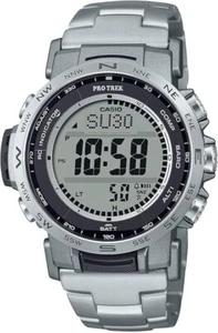 CASIO PRO TREK PRW-35TLD-7JF Climber Line Radio Solar Triple Sensor Men's Watch - Picture 1 of 14