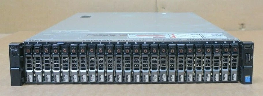 Dell PowerEdge R730xd Ten-Core E5-2660v3 2.60GHz 192GB Ram 26x 1TB HDD 2U Server - Image 1 of 3