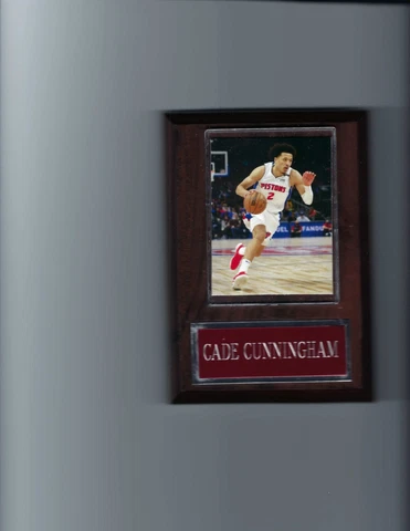 CADE CUNNINGHAM PLAQUE DETROIT PISTONS BASKETBALL NBA Cover