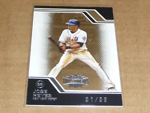 2008 Topps Triple Threads JOSE REYES GOLD PARALLEL METS /99 T1762 - Picture 1 of 1