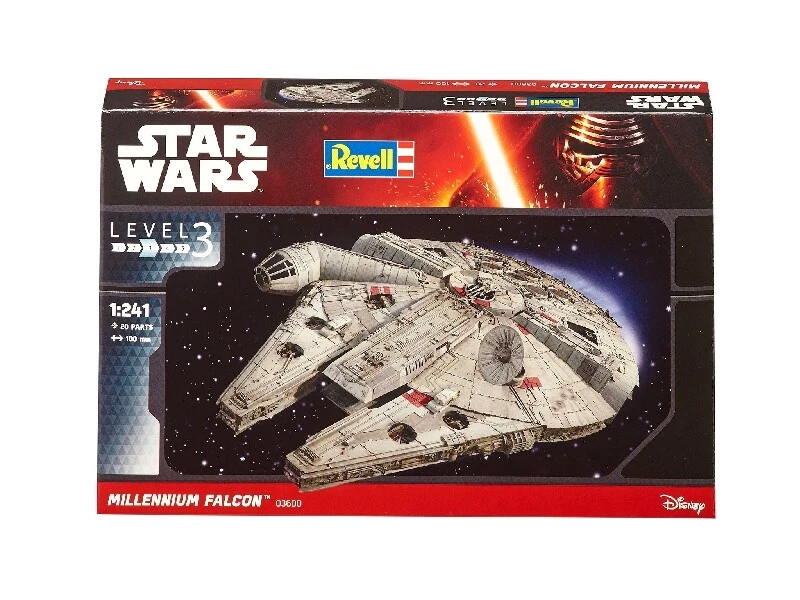 Star Wars Millenium Falcon 1:241 Plastic Model Kit 03600 Revell - Image 1 of 1