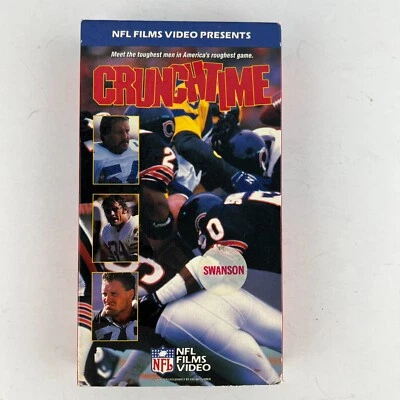 NFL Films Football Crunchtime VHS Video Tape Vintage Toughest Players - Image 1 of 2