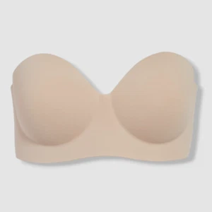 $45 Fashion Forms Women's Beige Voluptuous Backless Strapless Bra Size B - Picture 1 of 4