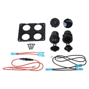 Car Cigarettes Lighters Socket Converter with Voltage Meter & USB Charging ABS - Photo 1 sur 9