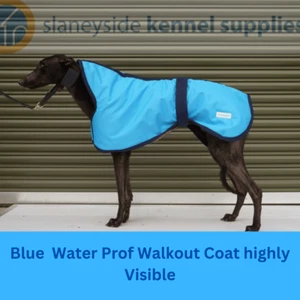 Greyhound water resistant walking out Blue Coat ideal All weather High Quality - Picture 1 of 4