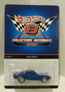 Hot Wheels 13th Nationals/Convention Boss Hoss Mustang #928/1000 jinetes reales - Imagen 1 de 2