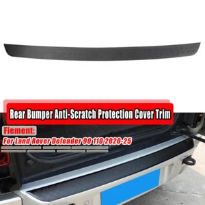 Rear Bumper Protection Cover Trim Black For Land Rover Defender 90 110 2020-25 - Picture 1 of 10
