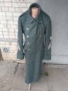 WW2 Swiss ARMY Wool overcoat 1935 Switzerland Coat - Picture 1 of 24