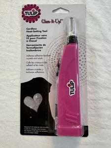 TULIP Glam-It-Up! Cordless CRYSTAL & STUD Heat Setting Tool NEW - Picture 1 of 5