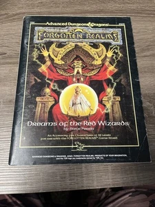 TSR Forgotten Realms Dreams of the Red Wizards Fair (missing map) - Picture 1 of 7
