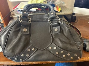 Bolso de Mano Negro Bridget Shuster Bolso de Mano Usado - Imagen 1 de 13