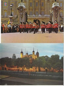 2 unbenutzte Continental 4 mal 6 Postkarten London England Vereinigtes Königreich - Bild 1 von 2