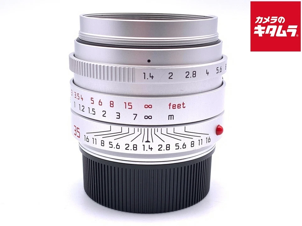 Leica Summilux M f1.4/35mm ASPH. Silver [11675] for LeicaM -Near Mint- `3995 - Image 1 of 3