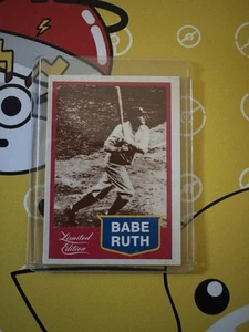 1989 CMC Babe Ruth Limited Edition - Babe Ruth #13 Red Border - Picture 1 of 2