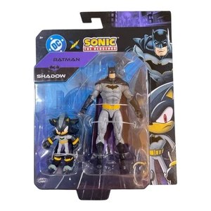 NEU 2025 DC x Sonic The Hedgehog SHADOW + BATMAN Jakks Pacific 5" Figur IN HAND - Bild 1 von 2