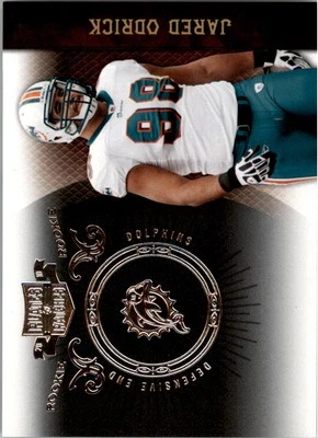 2010 Panini Plates and Patches Silver #143 Jared Odrick /100 - FB - Image 1 of 2