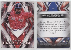 2017 Topps Fire Jackie Bradley Jr #165