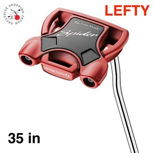 TaylorMade Golf Lefty Spider Red Putter Double Bend N7533527 Length 35" Steel - Picture 1 of 9