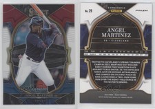 2023 Panini Select Concourse Tri-Color Prizm Angel Martinez #29