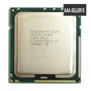 Intel Xeon X5680 SLBV5 3.33GHz Six Core 12M LGA-1366 Server CPU Processor 130W - Picture 1 of 1