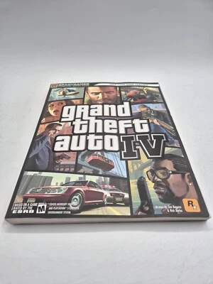 GTA 4 Grand Theft Auto IV Signature Series Brady Games Strategy Guide Book  - Image 1 of 4