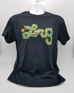 Lifted Research Group Logo mit Iguna schwarzes T-Shirt Größe Medium brandneu mit Etikett - Bild 1 von 6