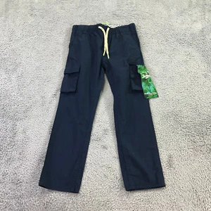 New SCOTCH & SODA Pants Boys 8 Loose Tapered Fit Unisex Cargo Blue - Picture 1 of 11