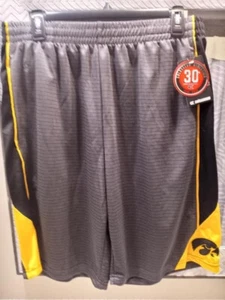 NWT-Colosseum Athletics 30th anniversary-IOWA Hawkeyes Basketball Shorts( Lg.) - Picture 1 of 5