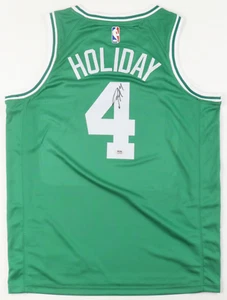 Jrue Holiday Signed Boston Celtics Nike Jersey PSA COA - Picture 1 of 3