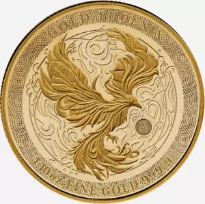 Niue 25 $ 2025 Phoenix Phönix 1/10 Oz Gold 999.9 ST / BU - Afbeelding 1 van 6
