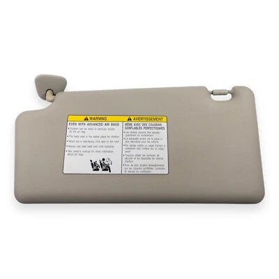 Parasol lado izquierdo Nissan Rogue 2008-2013 conductor vinilo beige Foto 1 de 4