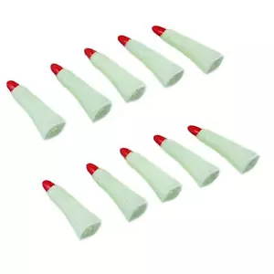 More details for 10 witches fingers glow in the dark halloween dress up accessory