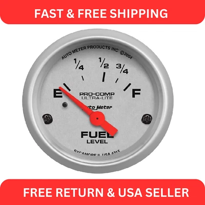 AutoMeter 4315 Ultra-Lite Electric Fuel Level Gauge - Image 1 of 2